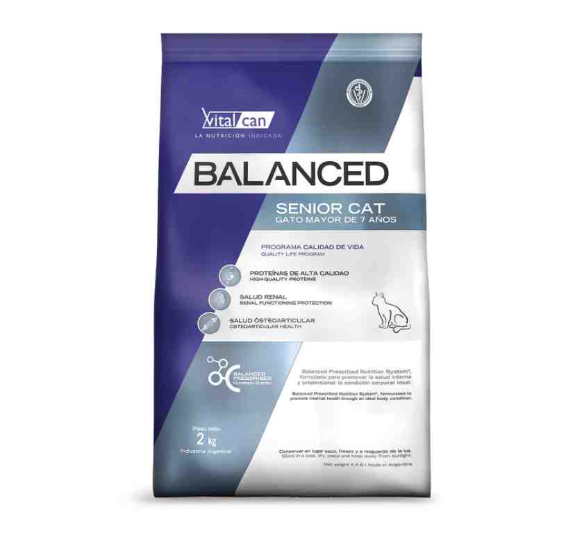 BALANCE GATO SENIOR X 2 KG 