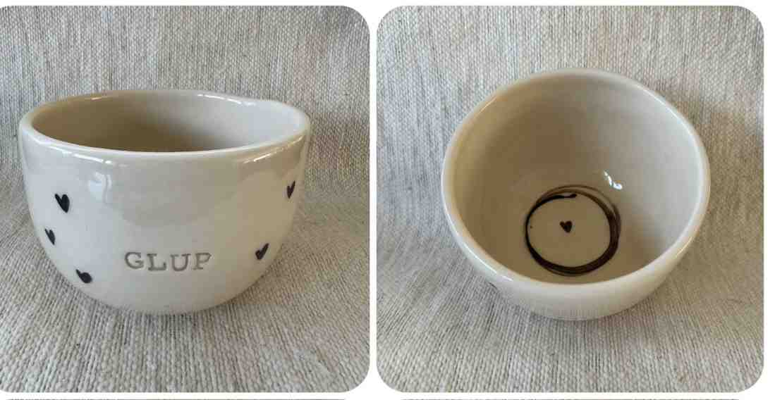 COMEDERO/BEBEDERO CERAMICA GLUPI