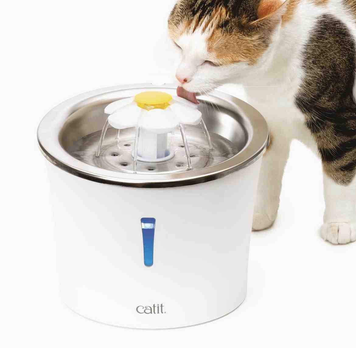 43725 FUENTE FLOR DE ACERO INOXIDABLE CATIT 3LT