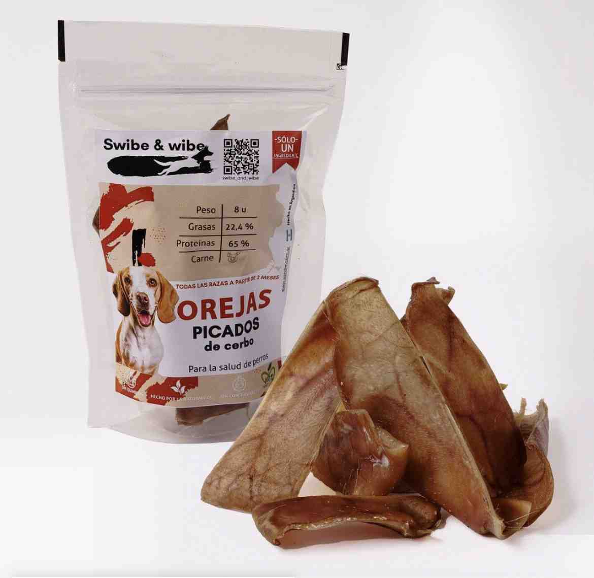 SWIBE & WIBE OREJA DE CERDO PICADA 