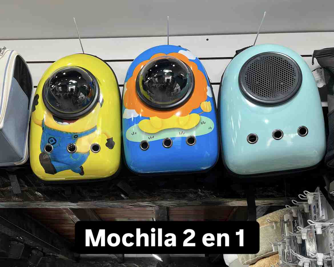 MOCHILA ESPACIAL (CONSULTAR ESTAMPAS)