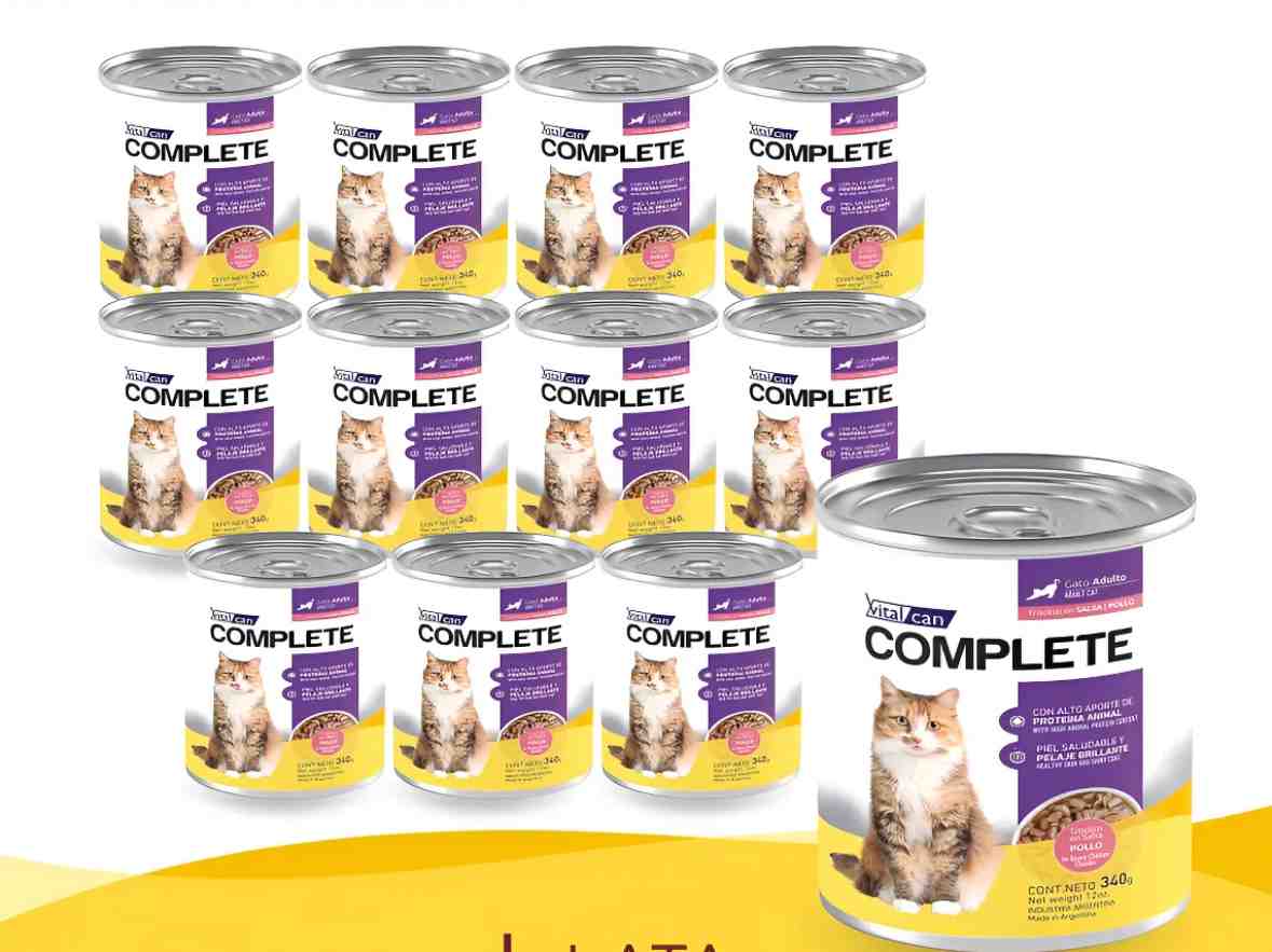 LATA GATO COMPLETE CARNE 340GR