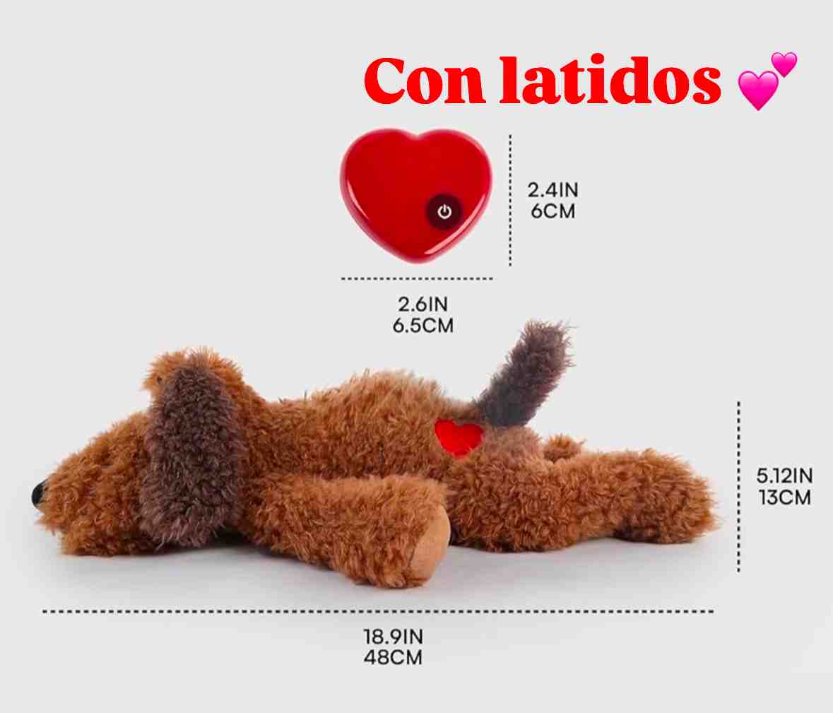 5838 AFP PELUCHE GIGANTE CALMING DOG ANTI-ANSIEDAD