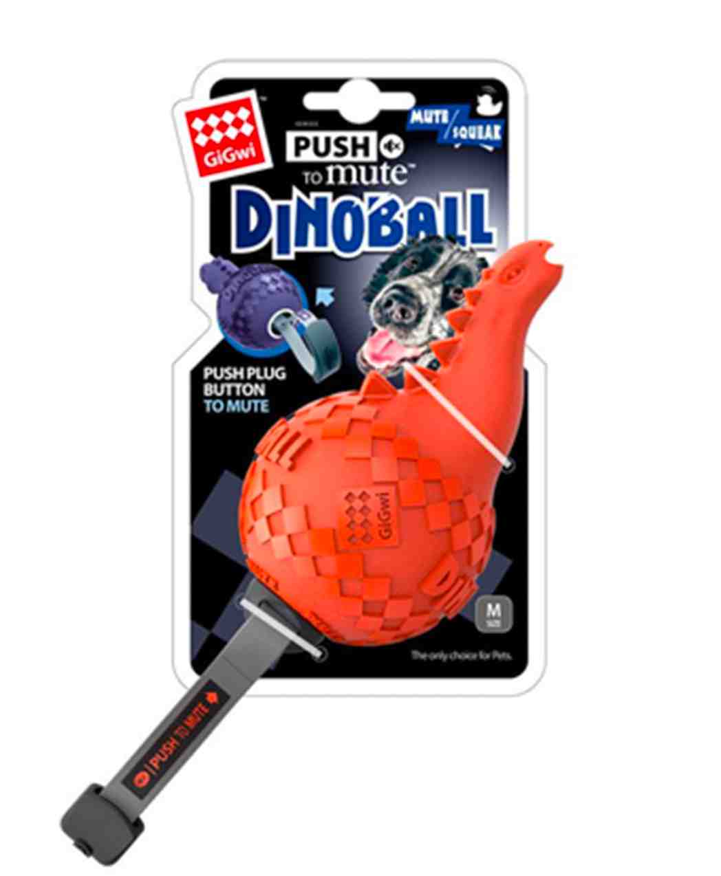6470 GIGWI DINOBALL NARANJA 