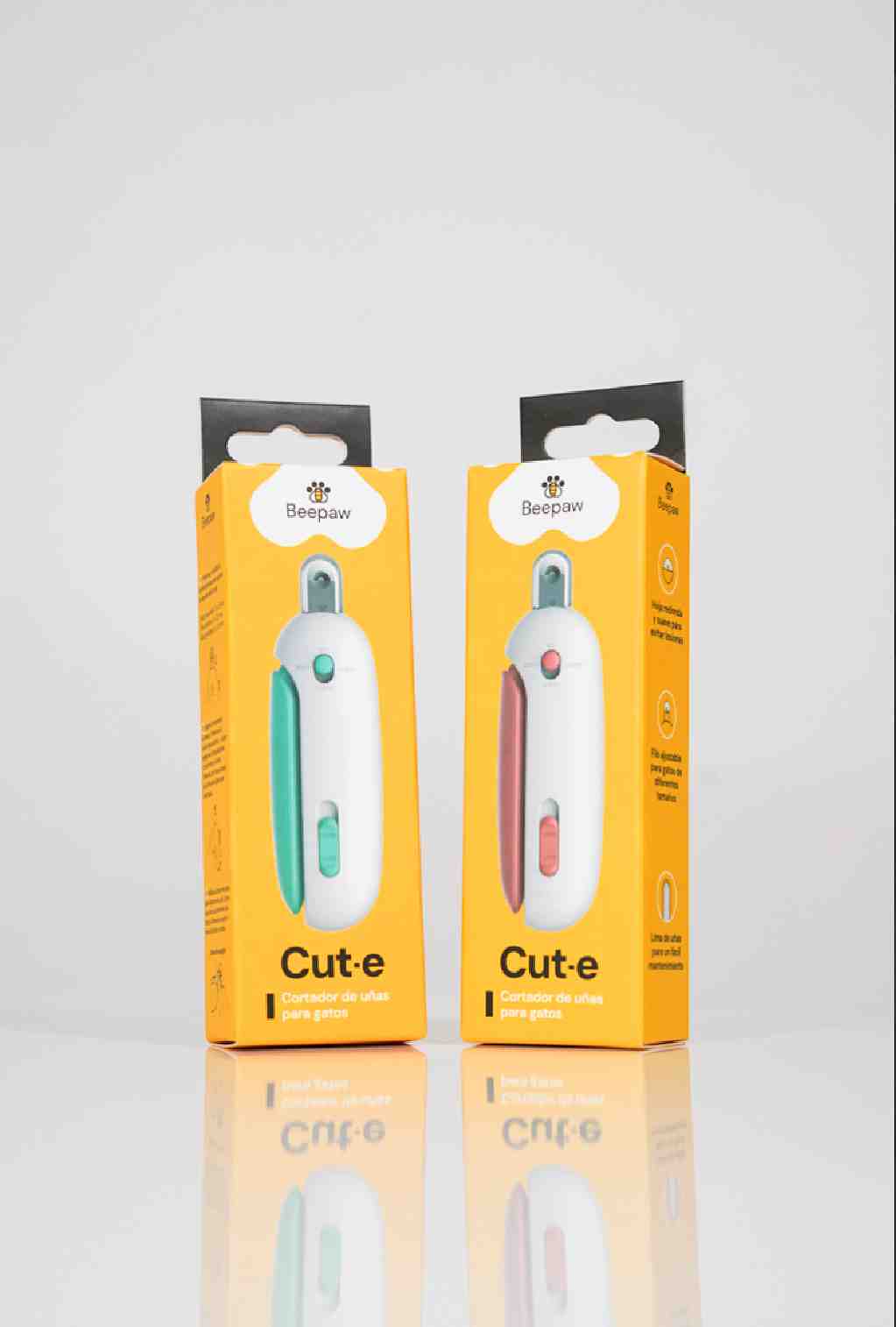 ALICATE CUT-E ROSA CON LIMA Y LUZ 