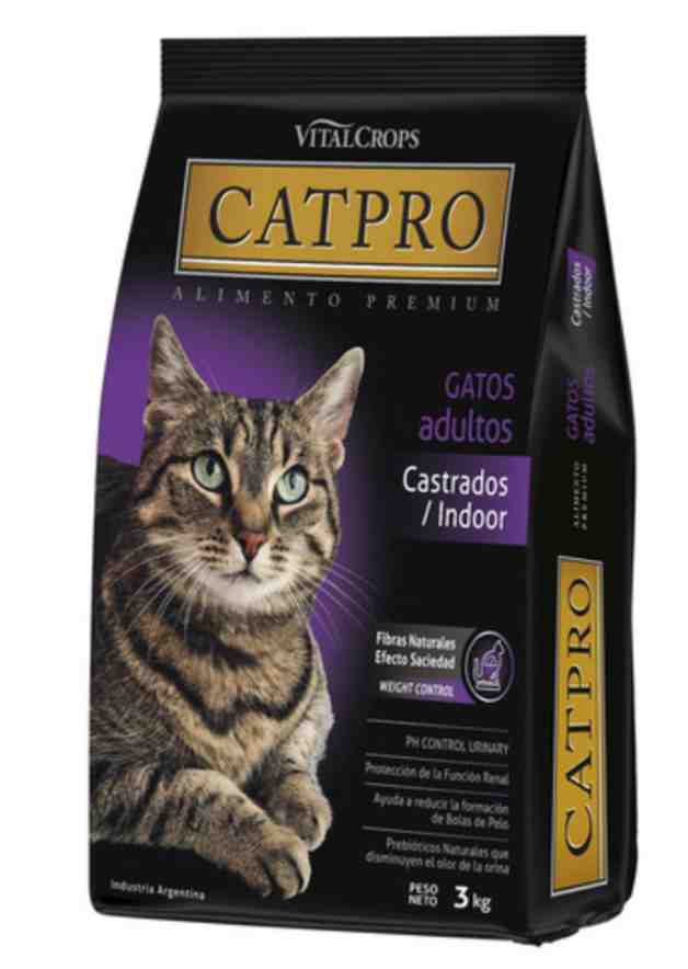 CATPRO GATOS CASTRADOS/INDOOR X 3KG