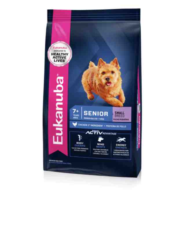 EUKANUBA SENIOR RAZA PEQUEÑA + 7AÑOS 3KG