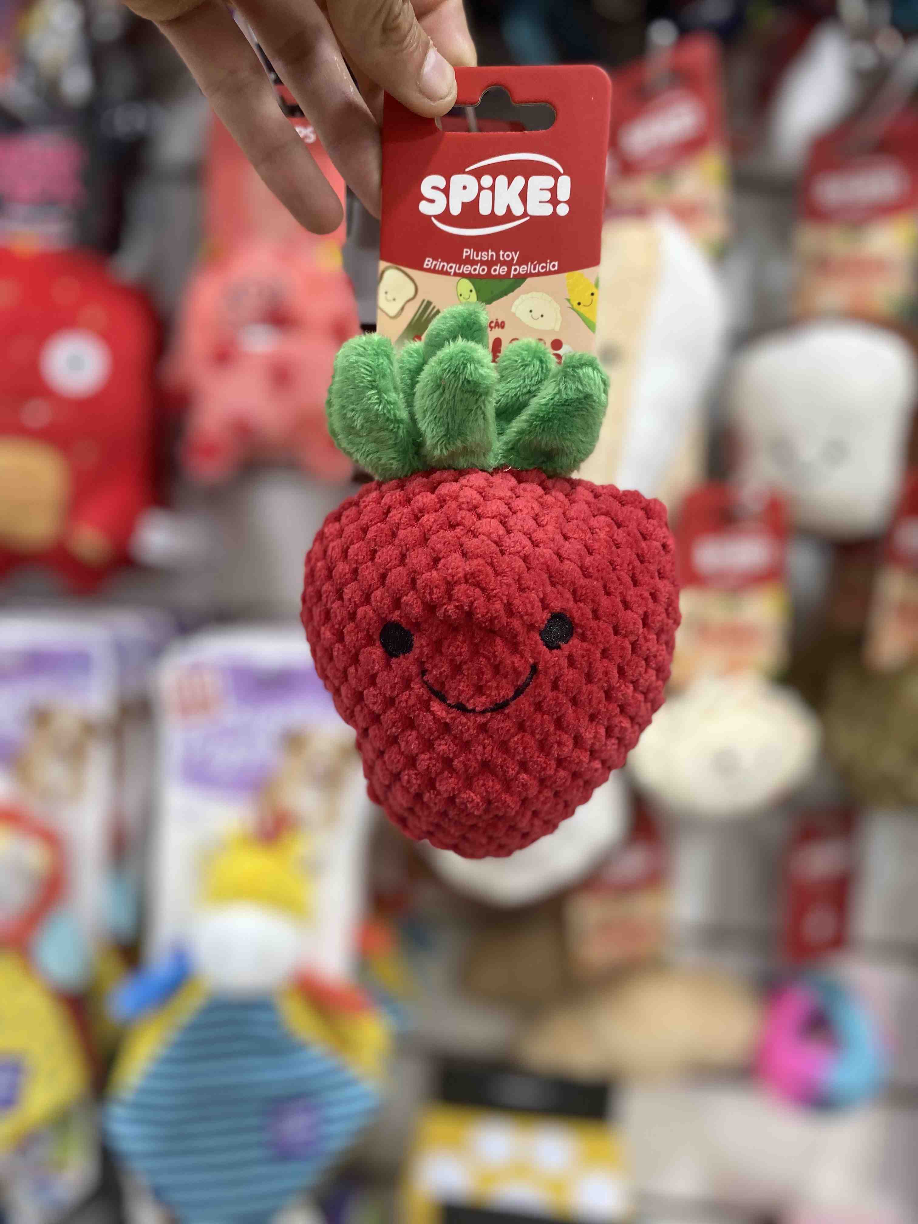 SPIKE PELUCHE FRUTILLA