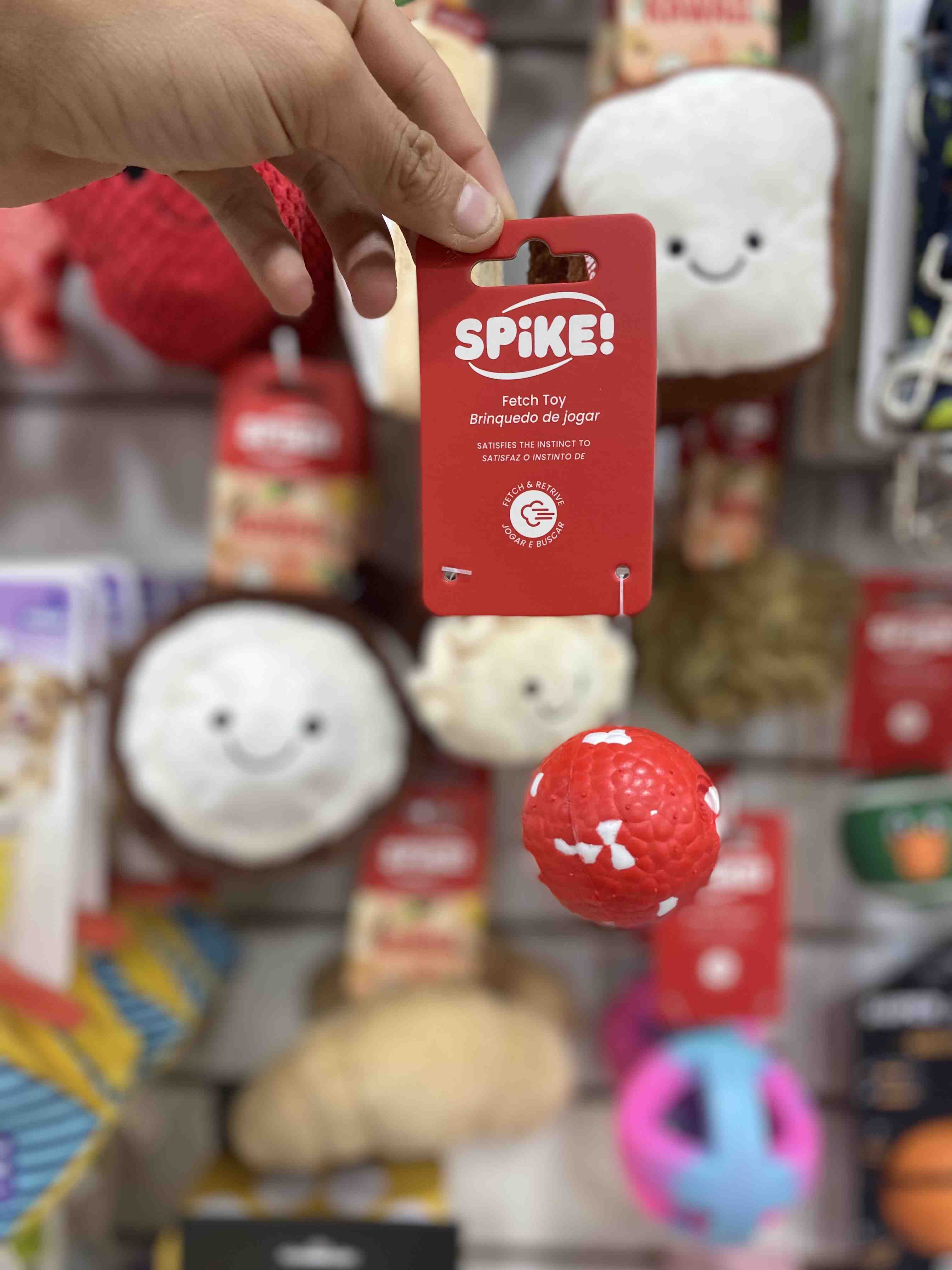 SPIKE BALL INDESTRUCTIBLE ROJO