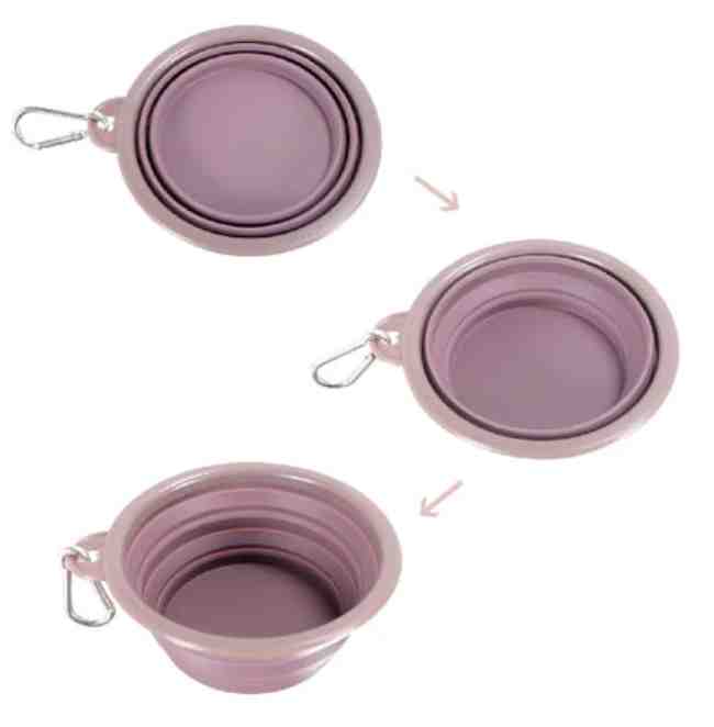 FP0021-BR COMEDERO/BEBEDERO PLEGABLE QUICKBITE