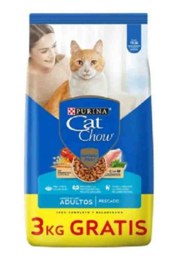 CAT CHOW PESCADO Y POLLO 15KG+3KG DE REGALO