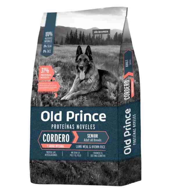 OLD PRINCE CORDERO SENIOR X 15 KG 
