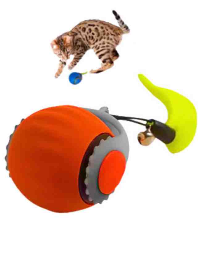 PELOTA NARANJA INTERACTIVA CON PLUMA INTERCAMBIABLE ( SPEED-E )