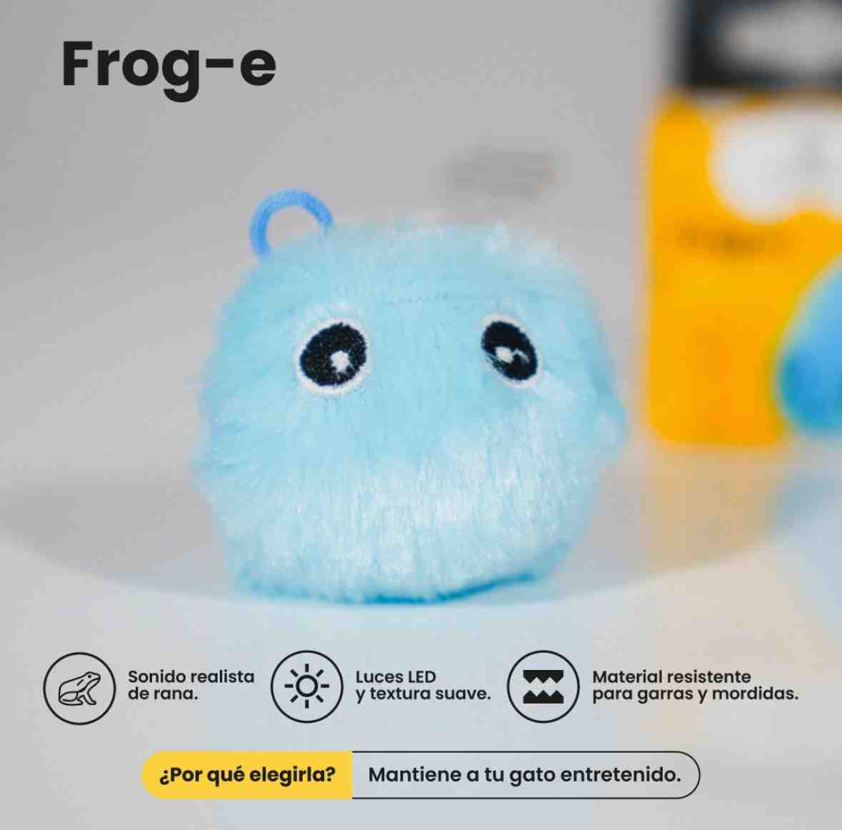 PELUCHE INTERACTIVO CON SONIDO ( FROG-E )