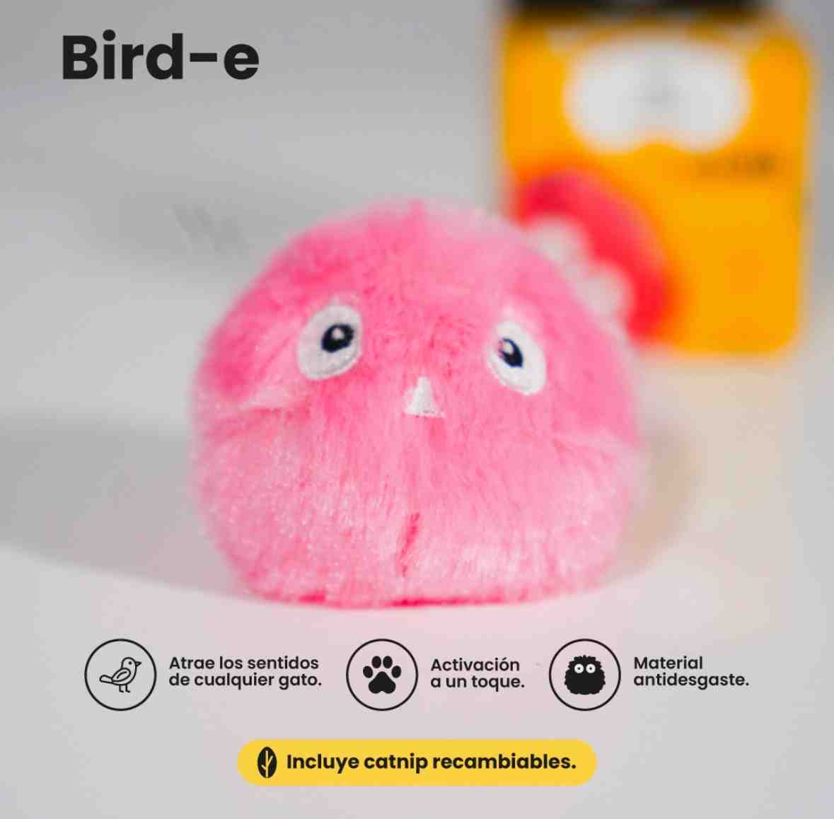 PELUCHE INTERACTIVO CON SONIDO ( BIRD-E )