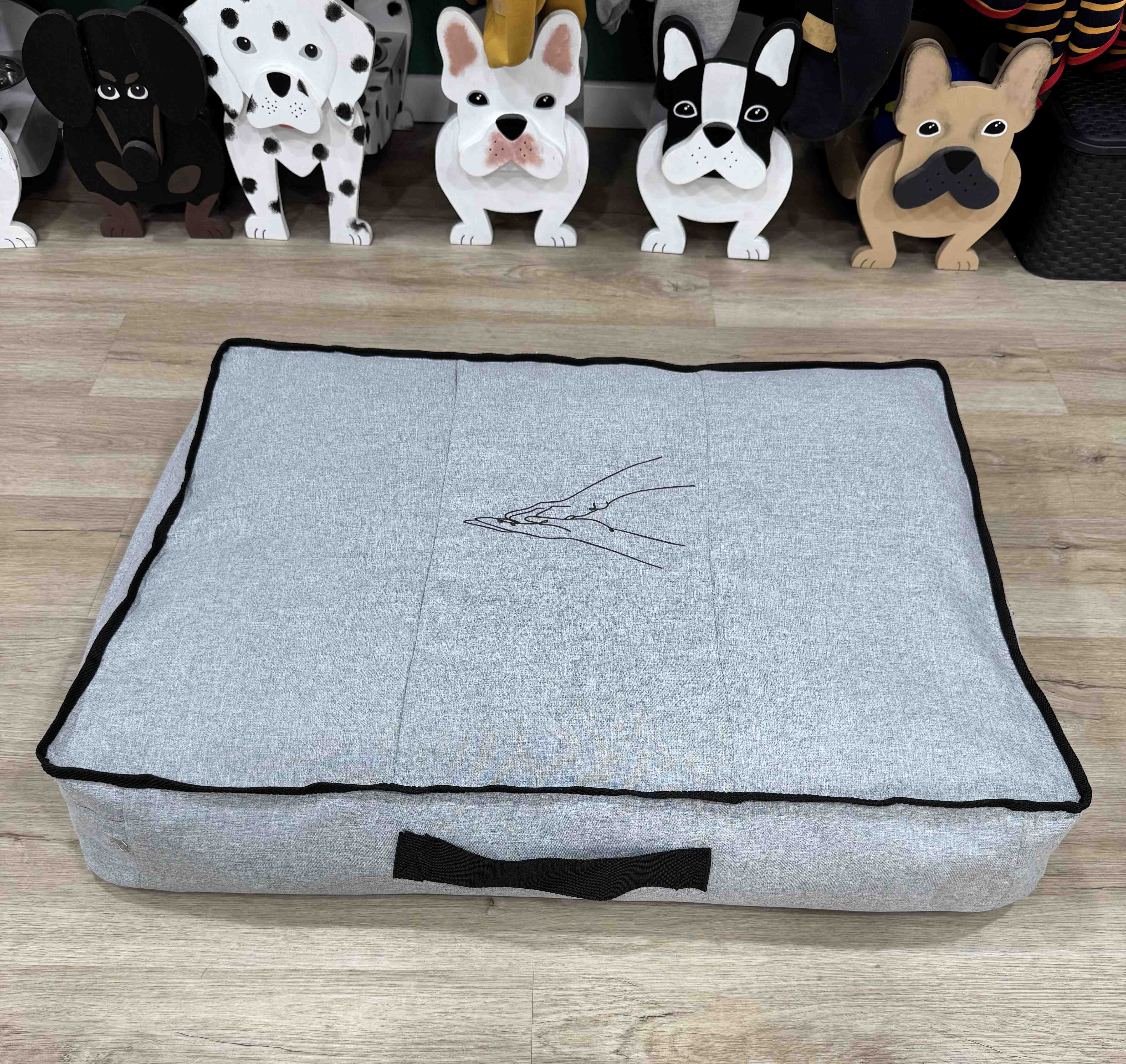 SOMMIER HAND  GRIS CLARO TALLE 2 60 X 80 CM 