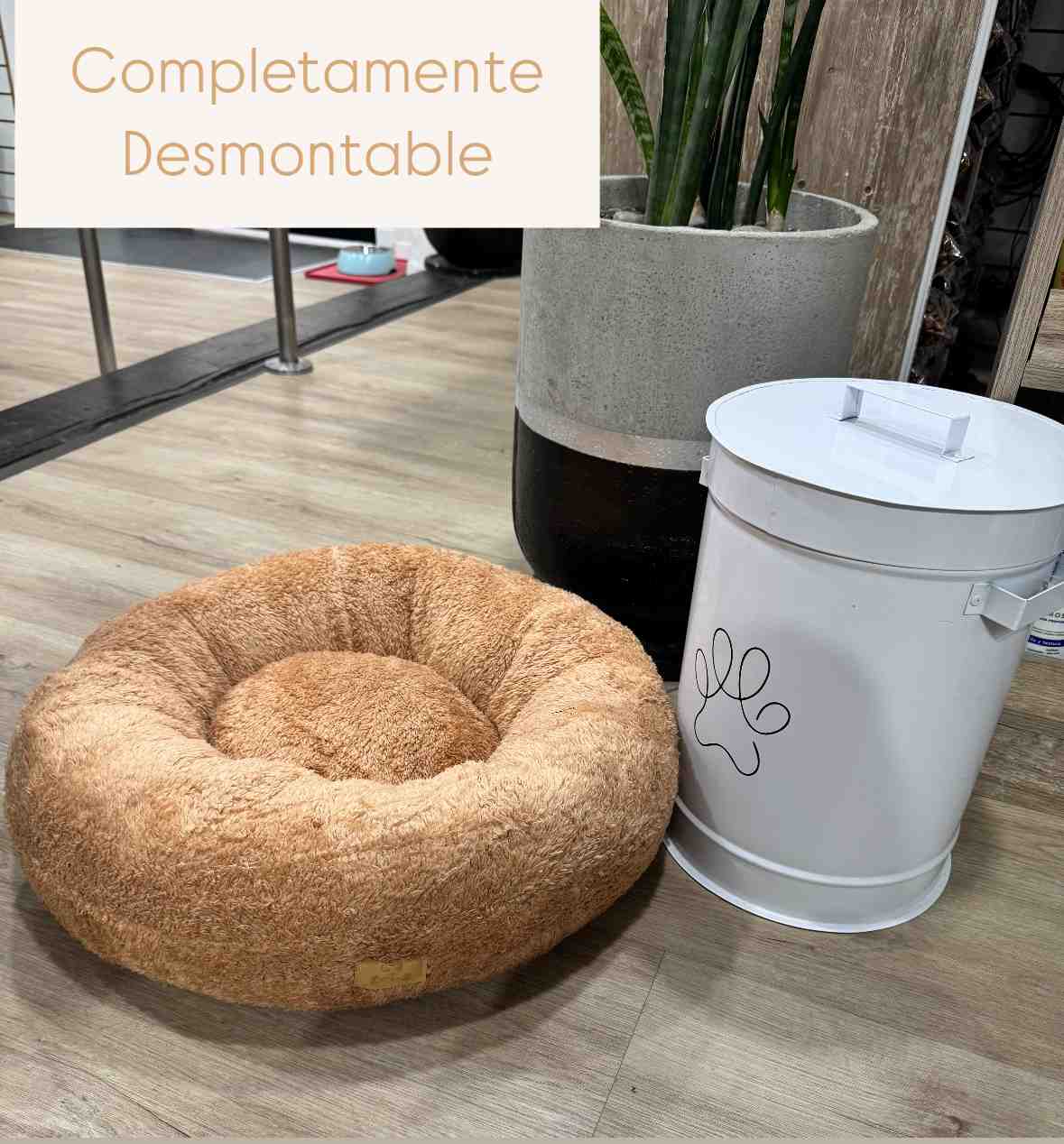 MOISES ANTIESTRES CAMEL DESMONTABLE 50 CM desmonatble relleno vellón siliconado