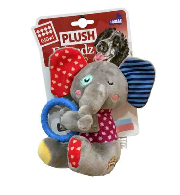 8564 GIGWI ELEFANTE PLUSH FRIENDZ TPR