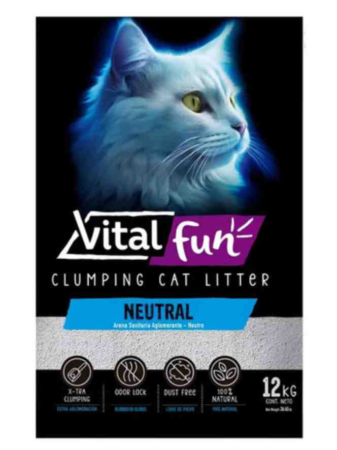 VITALFUN ARENA AGLOMERANTE NUETRO X 12KG