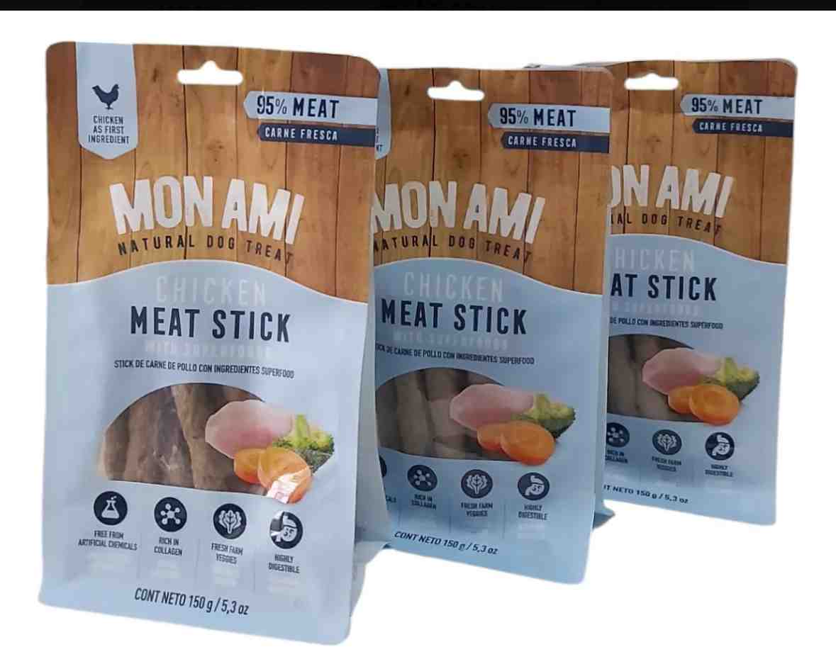 MON AMI CHICKEN MEAT STICK X250GM