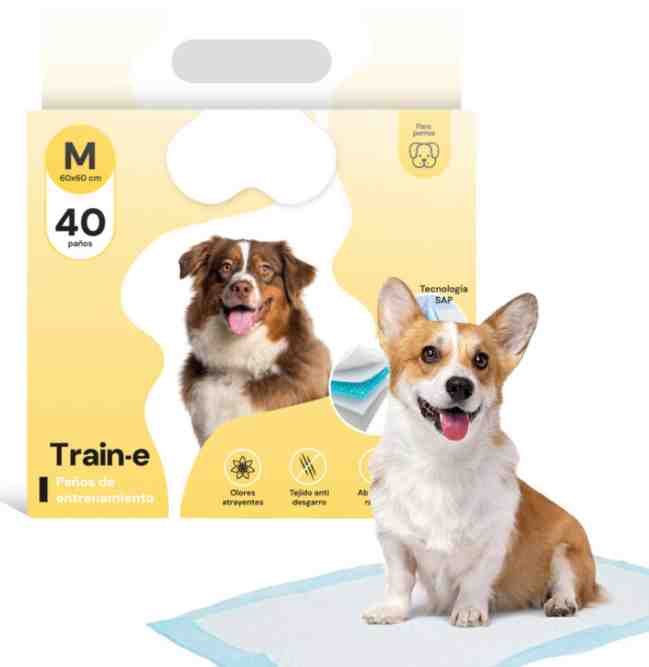 BEEPAW TRAIN-E M 40 PAÑOS 60X60CM