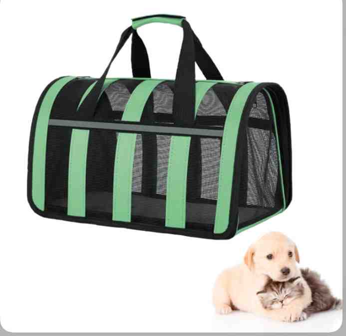 BOLSO DE RED VERDE L 49CMX28CMX26CM