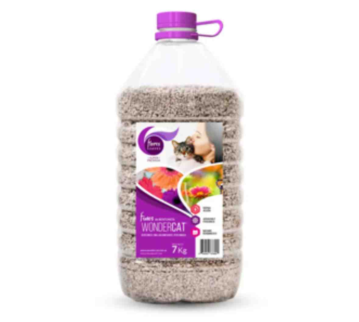 BIDON FINOS DE BENTONITA FLORES SUAVES X 7KG