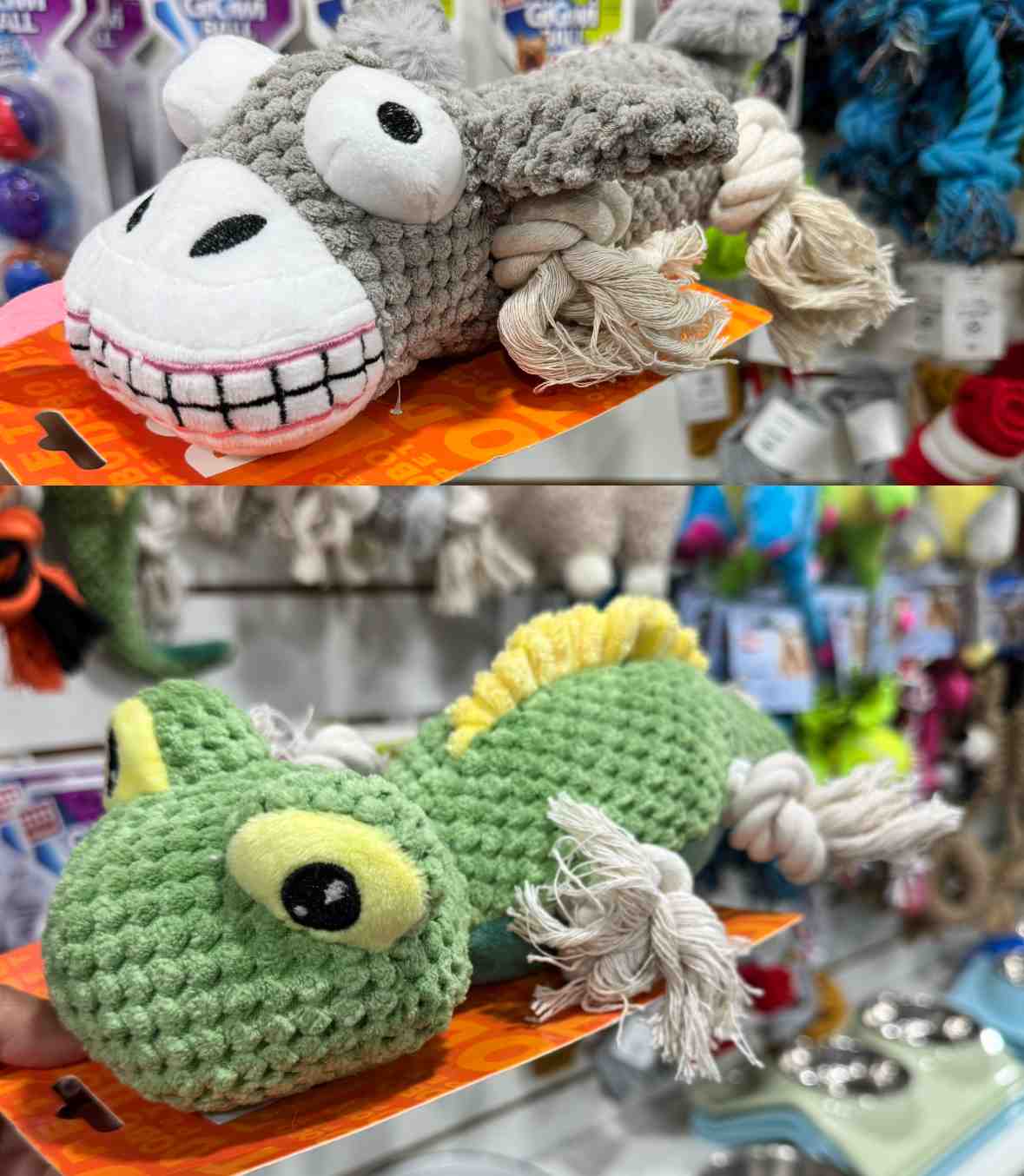 COOL18 ANIMALES OJOS SALTONES CON SOGA  modelo según stock