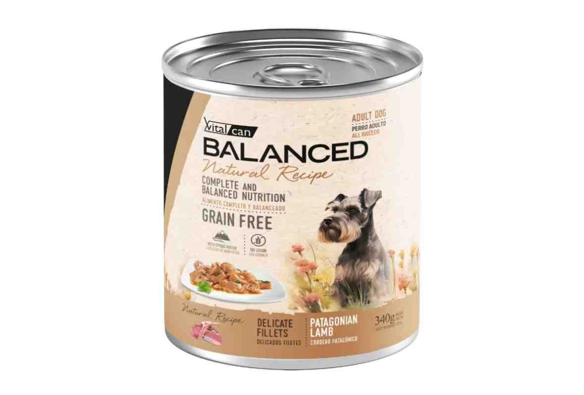 LATA BALANCED PERRO CORDERO X 340 G