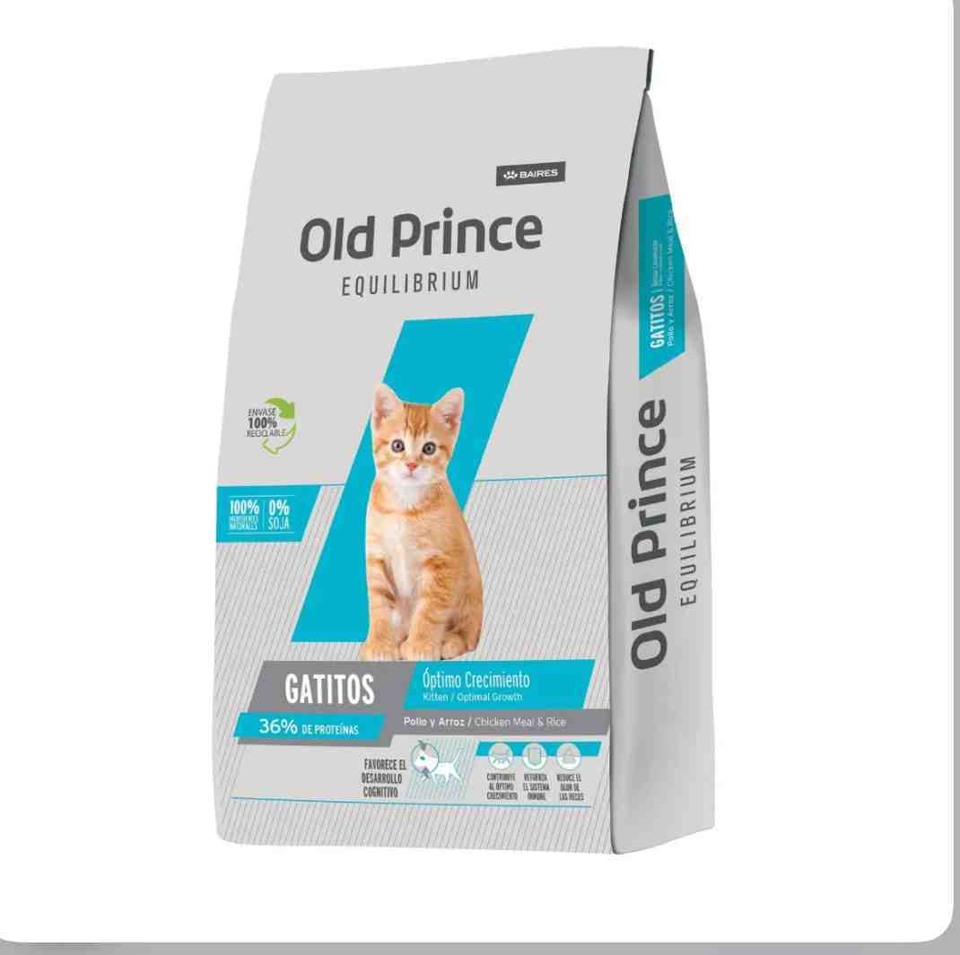 OLD PRINCE EQUILIBRIUM GATITOS X 3 KG