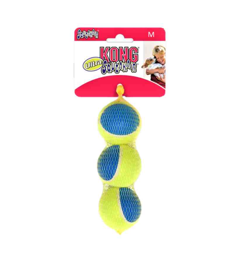AUT2 KONG SQUEAKAIR PACK X 3 