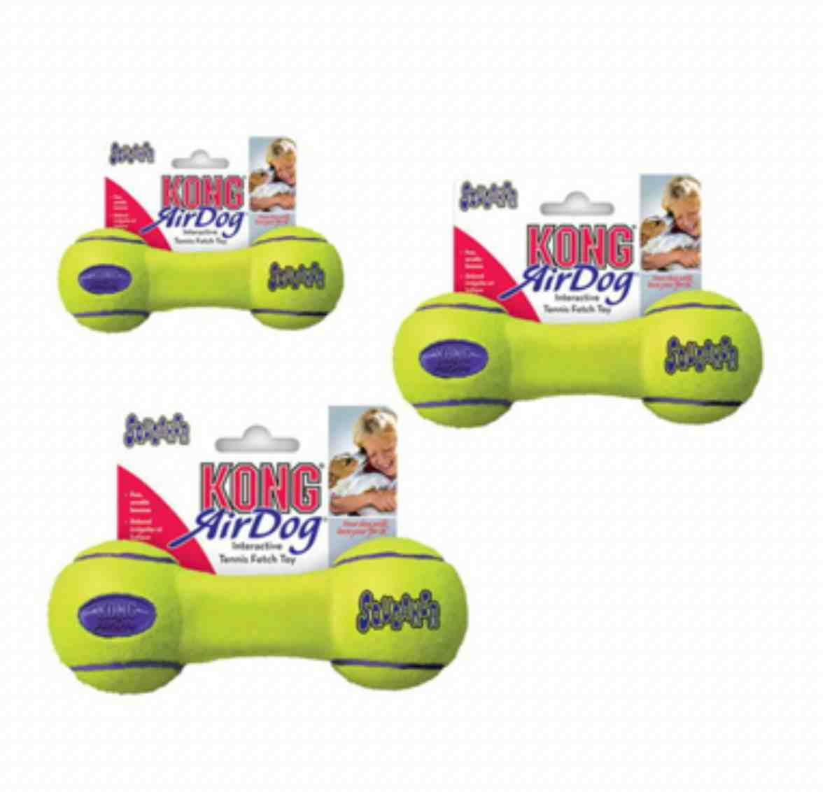 ASDB3 KONG  AIR DOG  DUMBBEL S