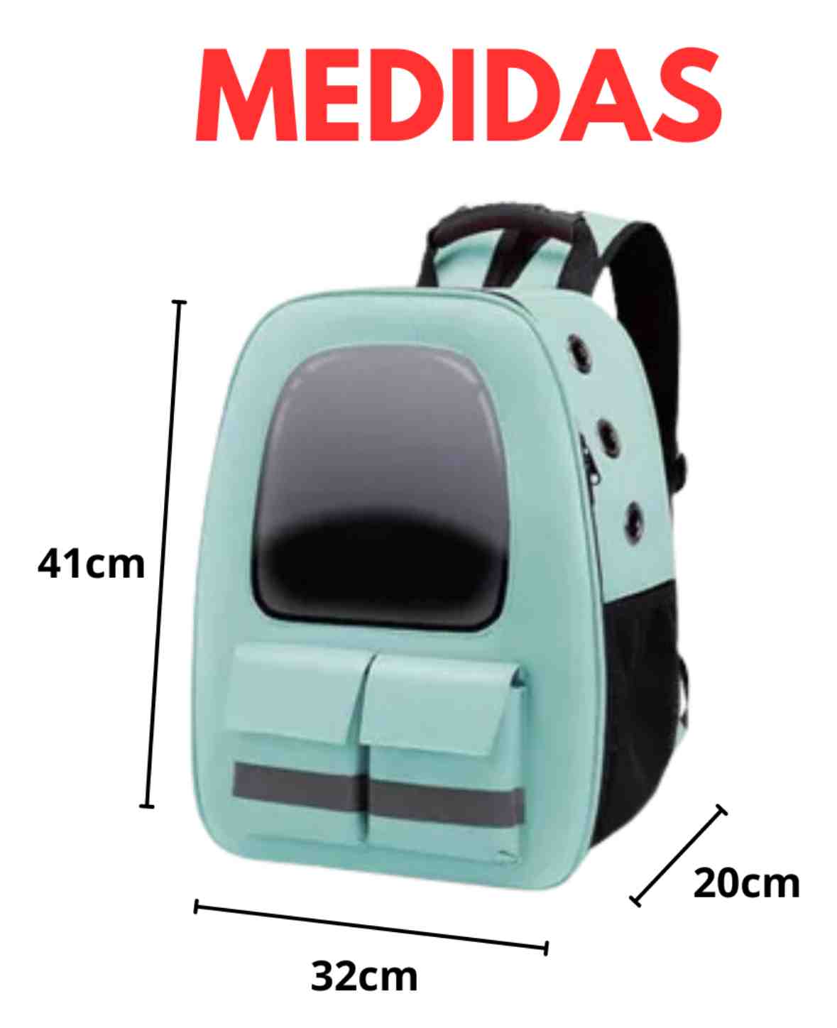MOCHILA VISOR Y BOLSILLO (consultar colores )