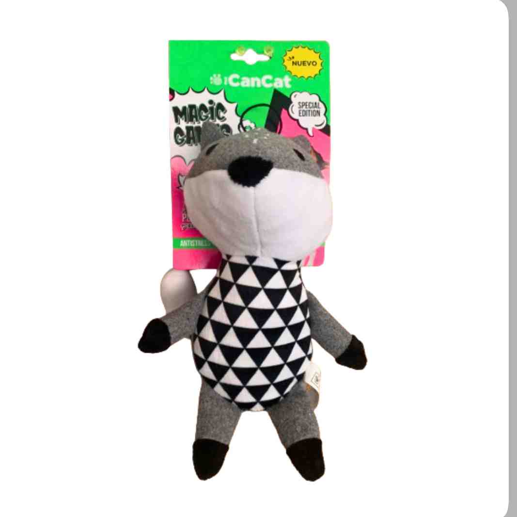 2759 CAN CAT  ARDILLA 18 CM 