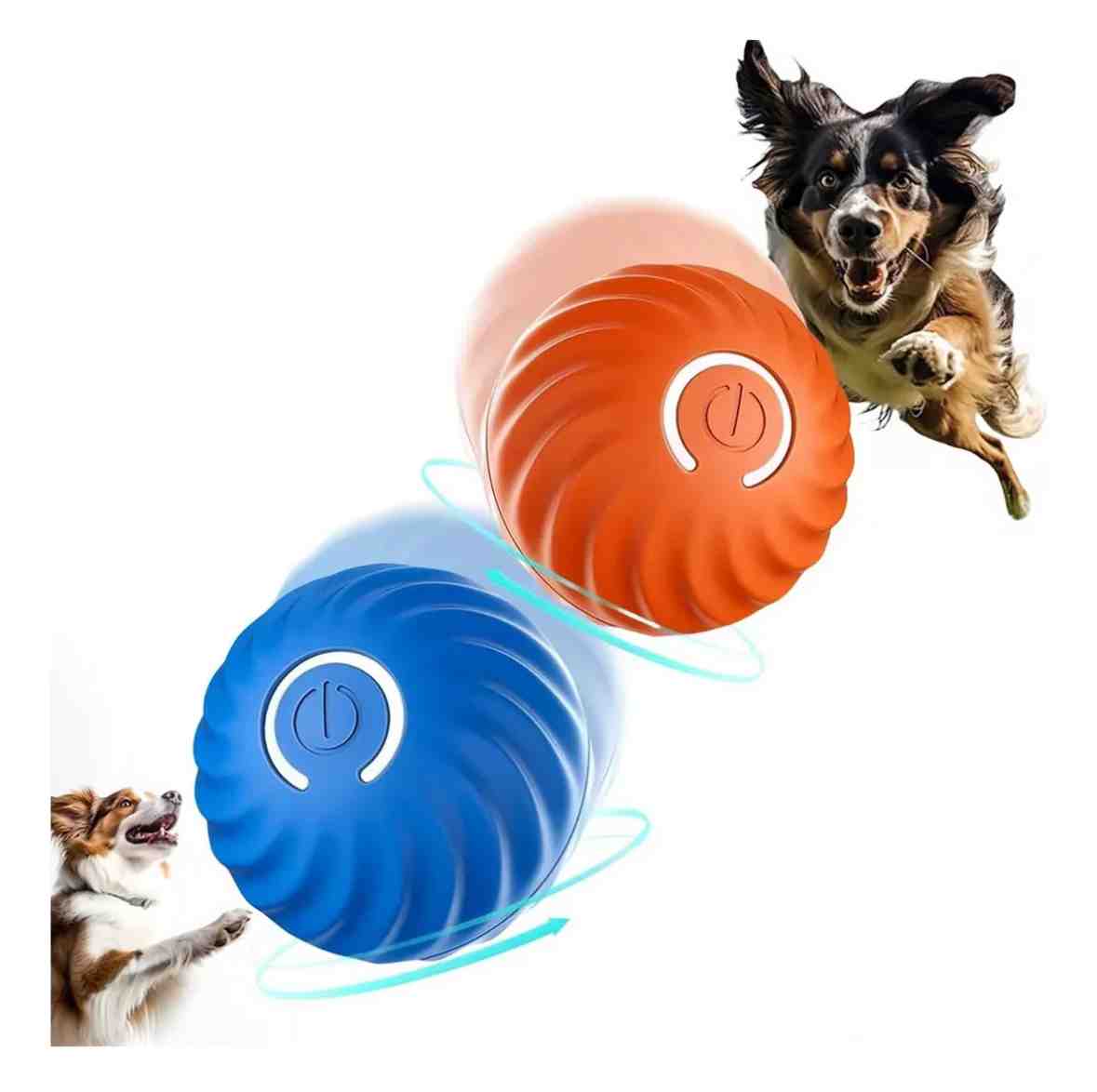 PELOTA INTERACTIVA CON MOVIMIENTO  PARA PERROS 