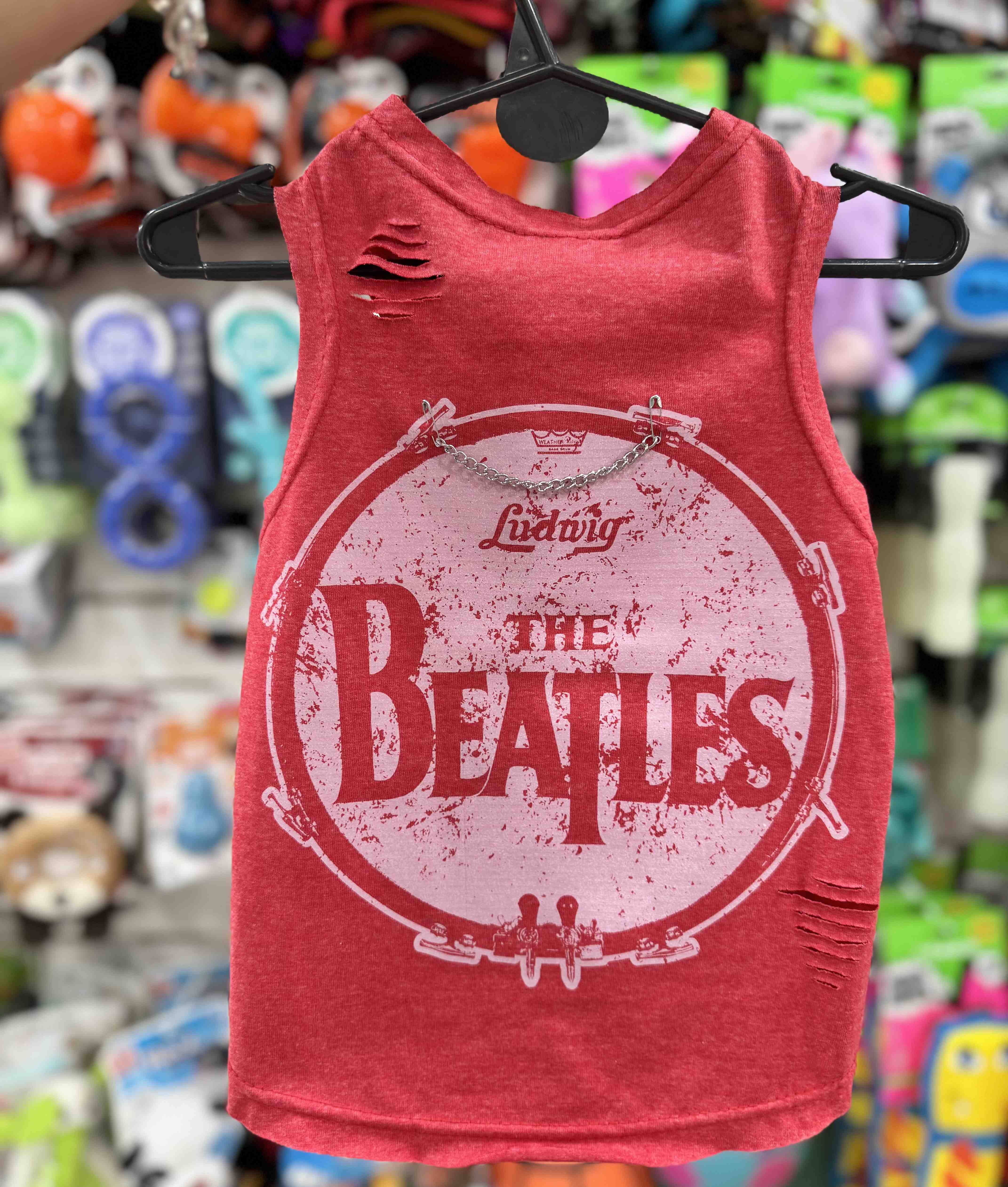 MUSCULOSA THE BEATLES CORAL TALLE 3 