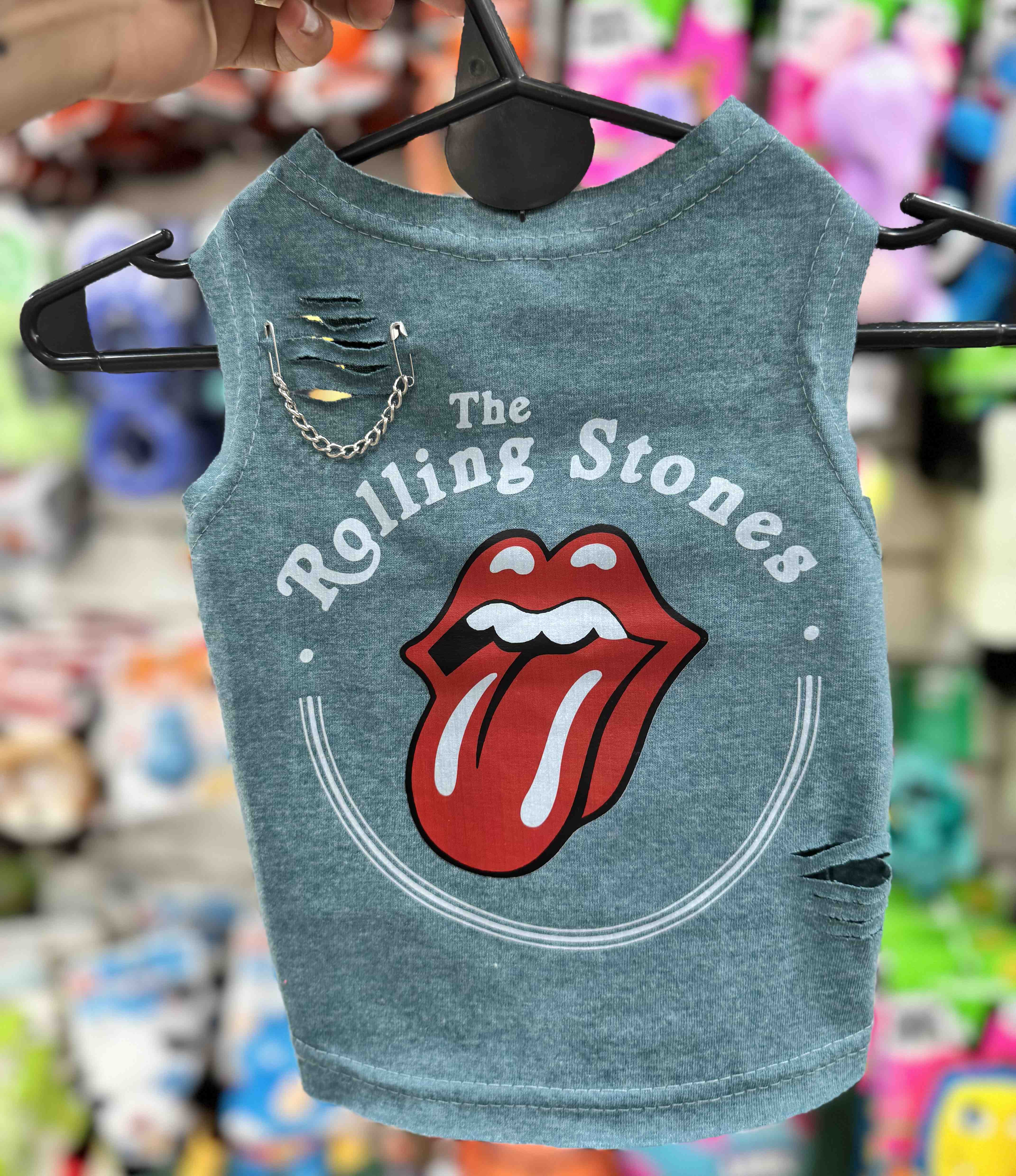 MUSCULOSA ROLLING VERDE TALLE 6