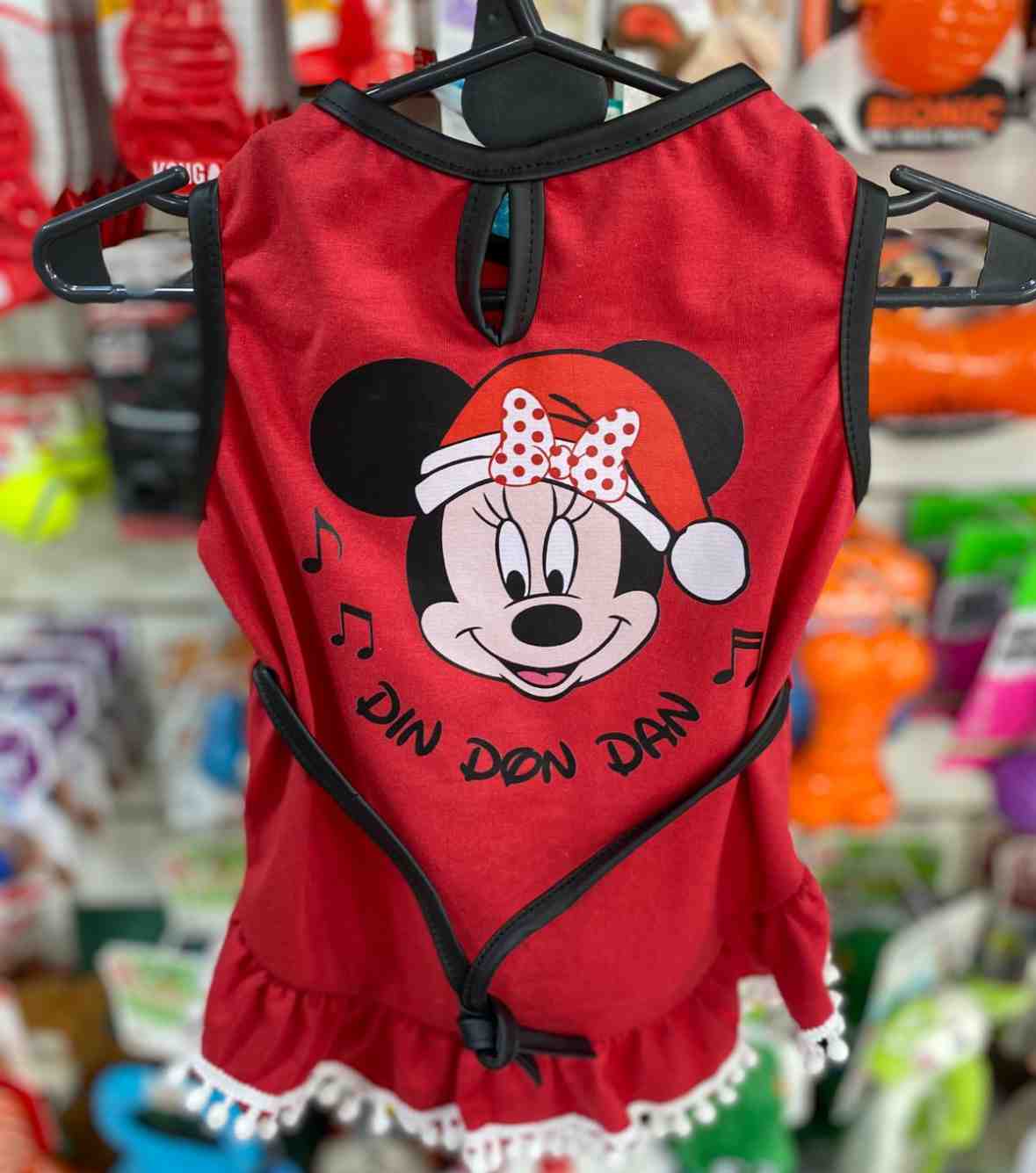 VESTIDO MINNIE  NAVIDAD 2 