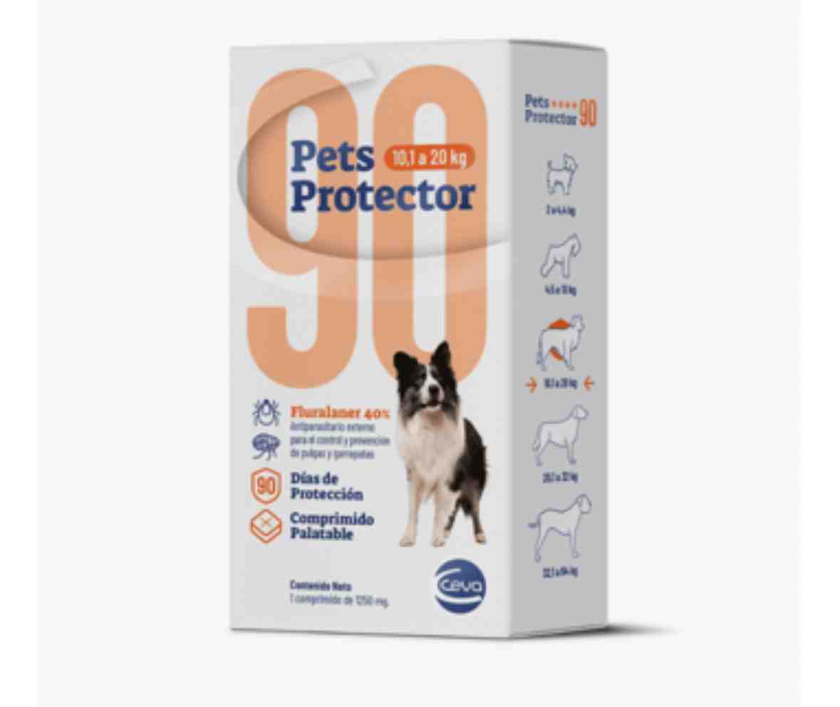 PETS PROTECTOR 90 DIAS DE 10 A 20 KG