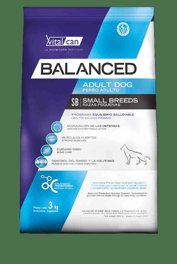 BALANCED PERRO ADULTO PEQUEÑO X 15 KG 