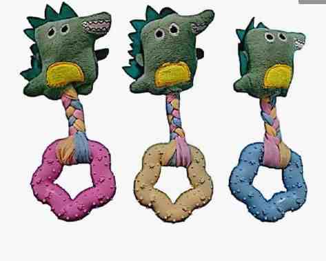 WJ-10 DINOSAURIO PELUCHE CON MORDILLO 
